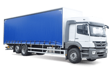 Car Hire Bromsgrove - 26 Tonne Curtain Side Truck - Truck hire Bromsgrove